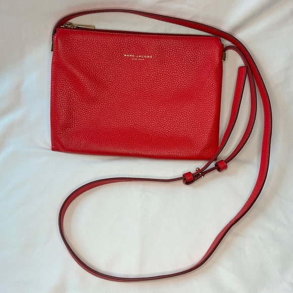 Marc Jacobs Handbags - Marc Jacobs Red Crossbody bag